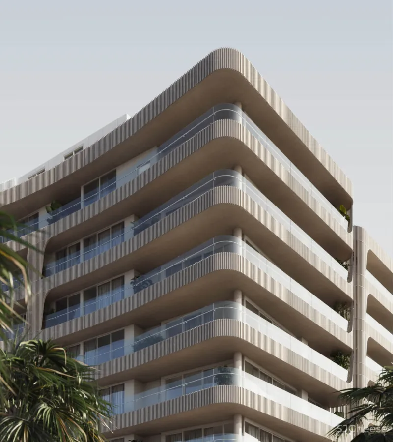 一层一户的大平层,用线条勾勒简约美