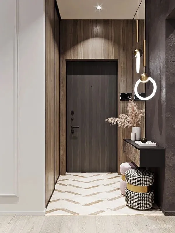 100个·轻奢系入户玄关设计