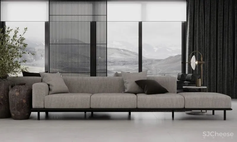 260㎡现代轻奢,要的就是这个调!