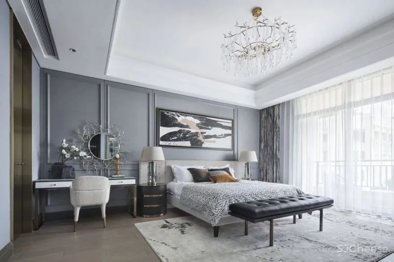 梁志天作品:万科安品园舍别墅,文雅和畅的当代写意 !