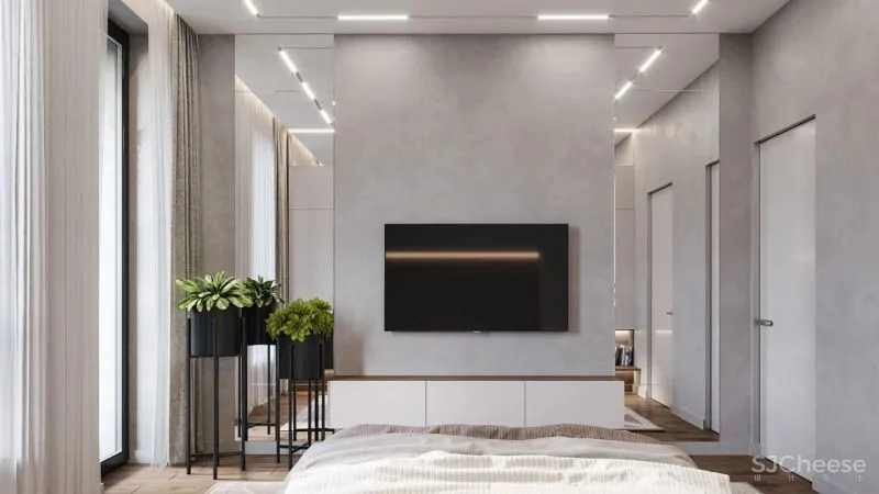 106㎡三居室，质感轻奢！