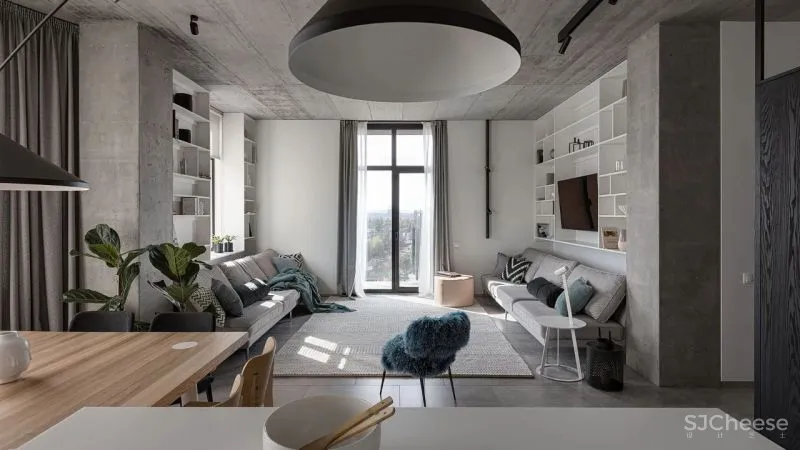 水泥灰 原木,不拘一格的美!