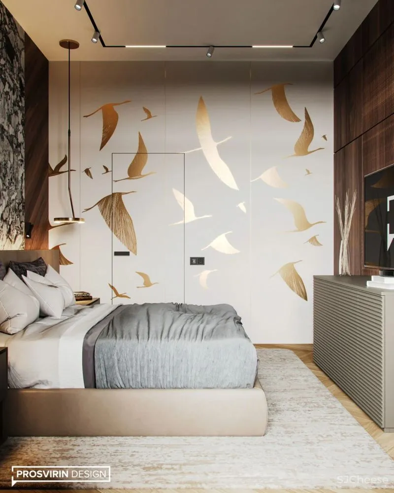 90㎡现代轻奢,营造舒适温暖感!