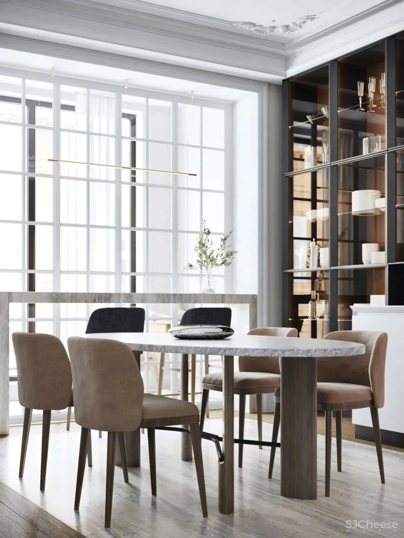 现代与古典的融合,豪宅设计新定义 A.T.O Studio