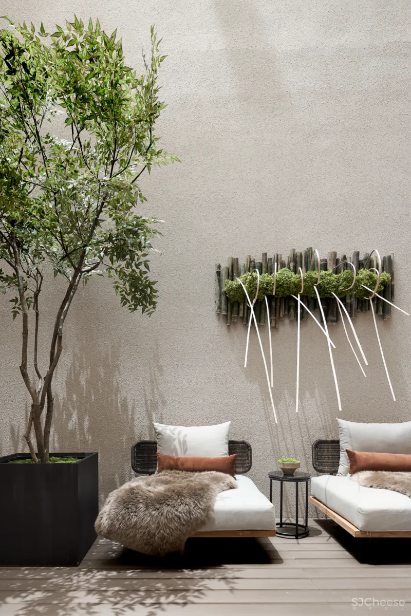 东方韵味混搭法式浪漫,羽果设计用艺术美学演绎 388㎡ 墅居