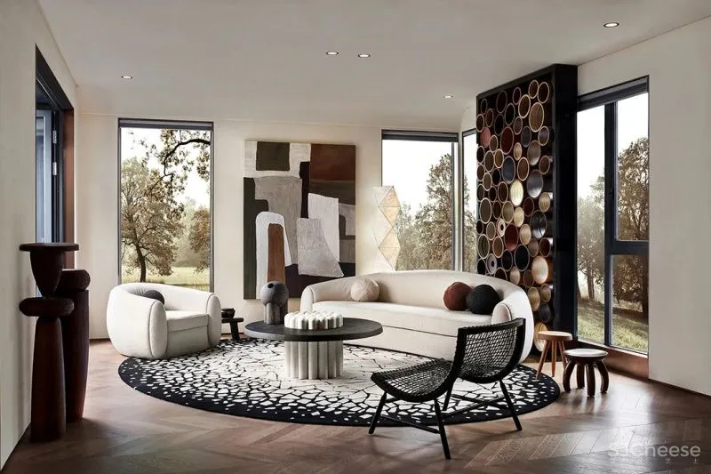 新作|布鲁盟设计 630㎡ 顶级艺术合院,自在与安静的完美演绎