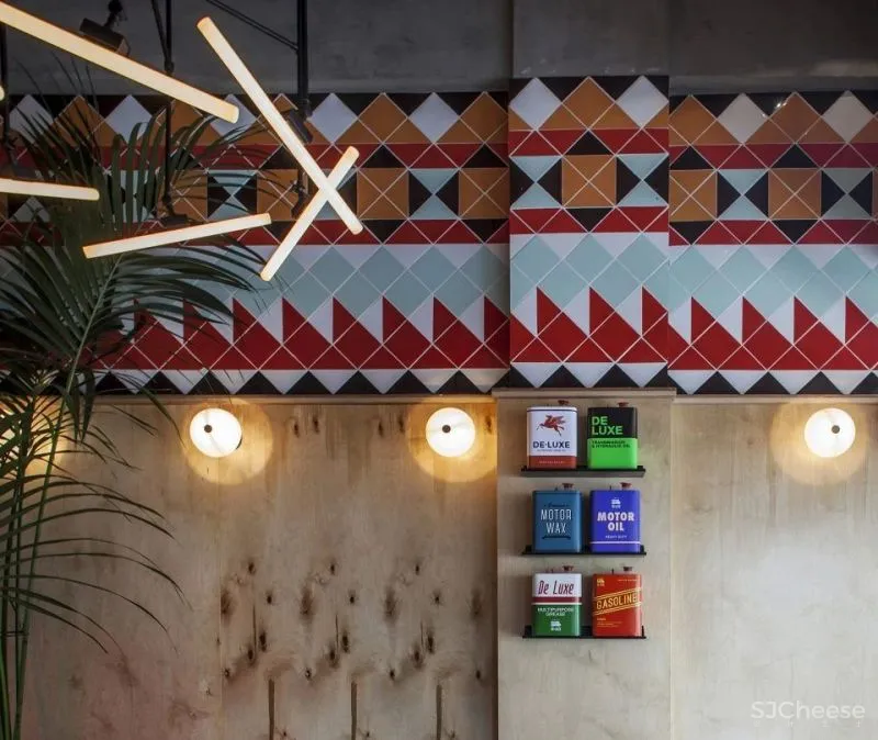 有颜有趣的瓷砖铺贴创意!