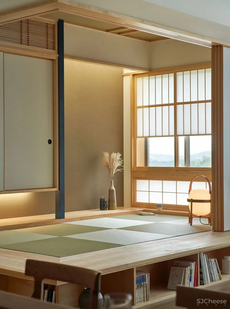 108㎡日式和风,障子门 榻榻米,打造“书香”亲子宅!