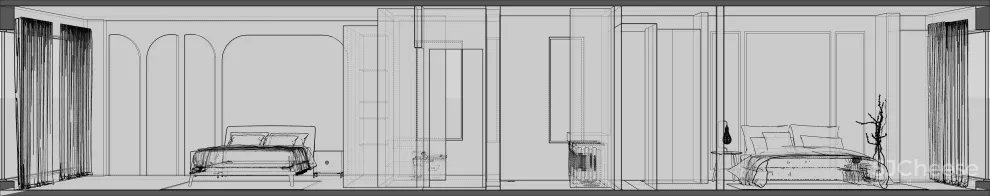 147㎡住宅 150㎡花园，极简几何下的美学住宅 皋邸设计