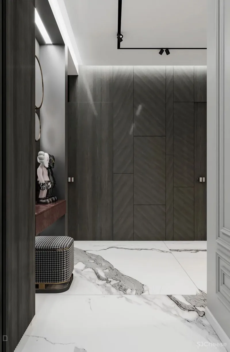 100个·轻奢系入户玄关设计