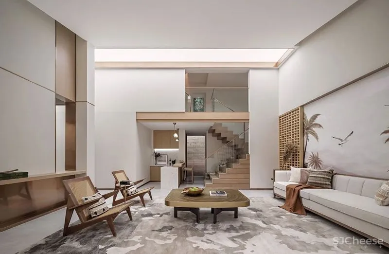 EHOO易虎设计 × 北海彰泰白鹭湾叠墅样板间:自然栖息,于江海之畔