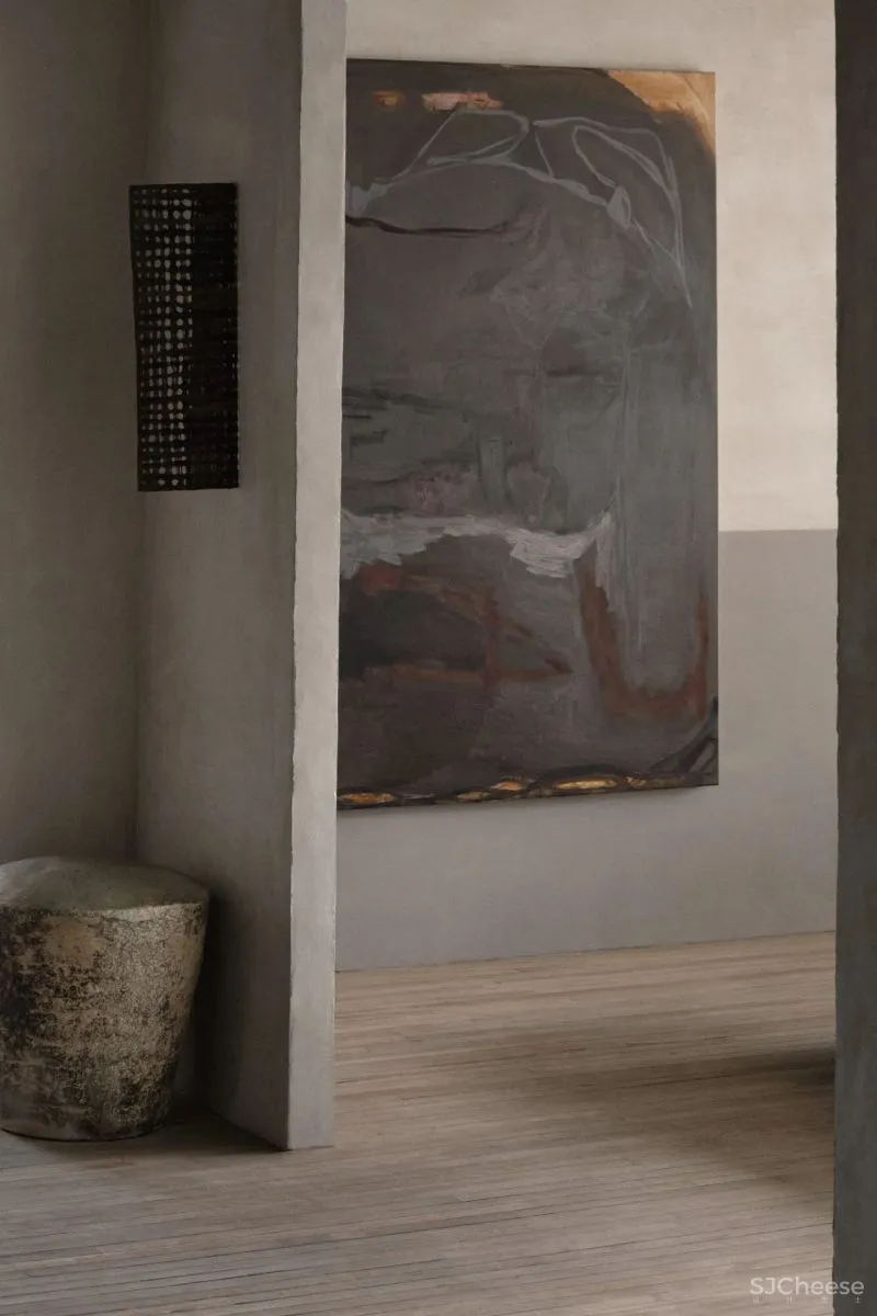 75㎡侘寂风，旧得很高级！