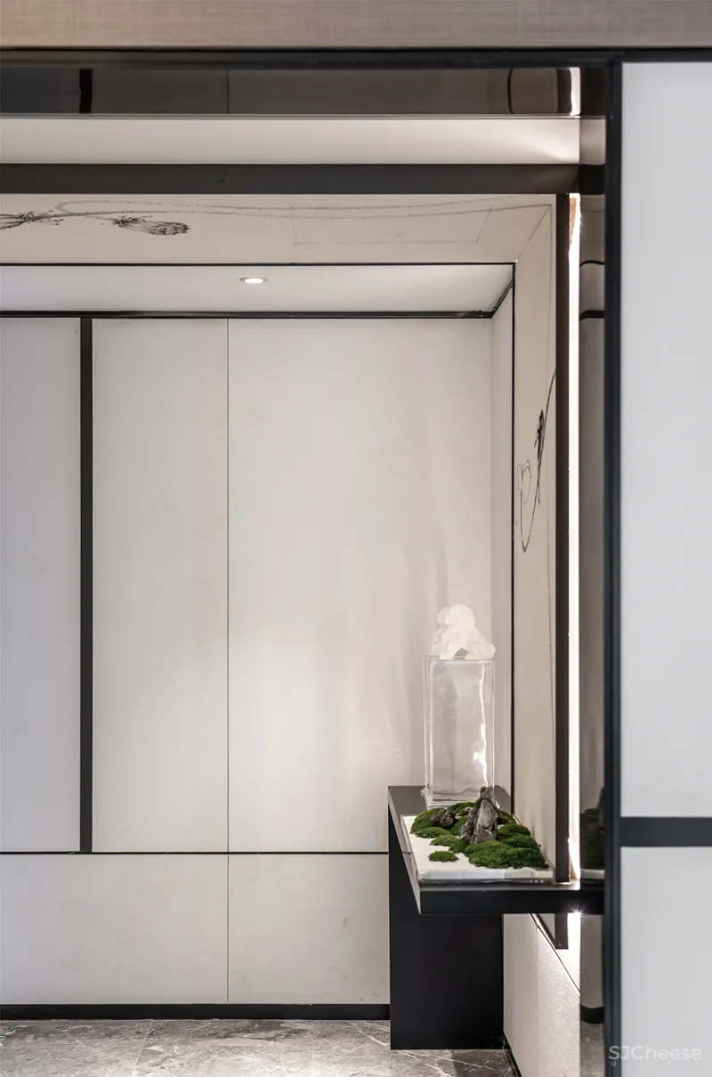 一然美学设计丨401㎡新中式设计，化繁为“简”，纵享悠然！