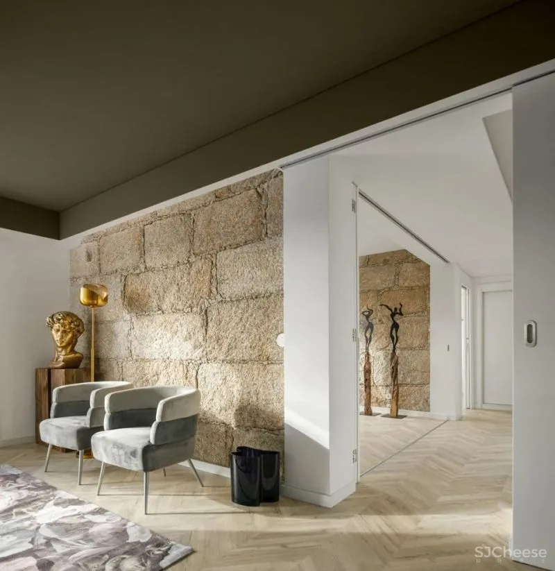 复古与现代的结合,2卧3卫的90㎡也太好看了!