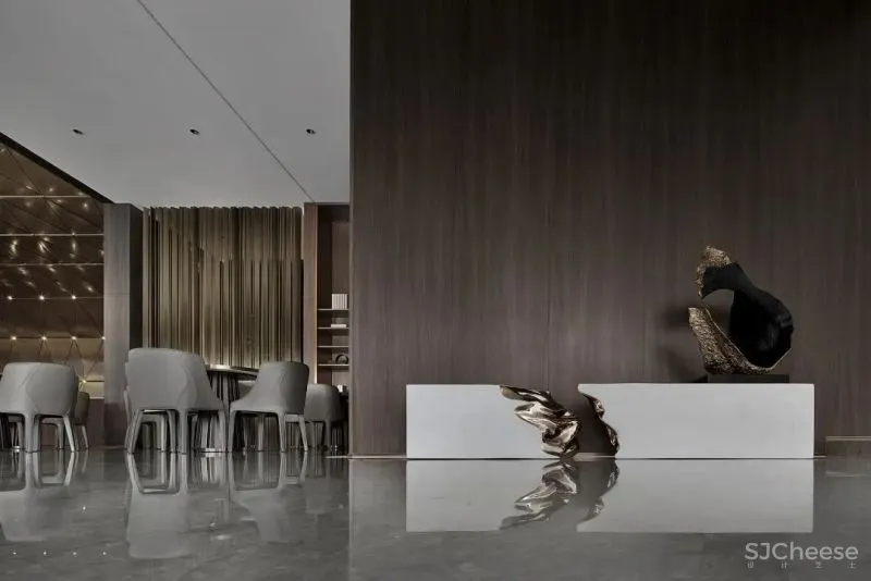 极简线条韵律,宛若游园的当代空间 GFD广飞设计