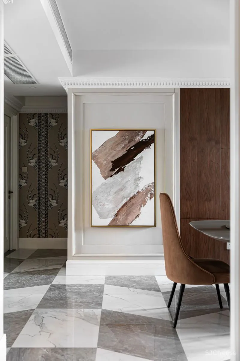 石膏灯盘上墙,这个家美的不像话 花漾美作