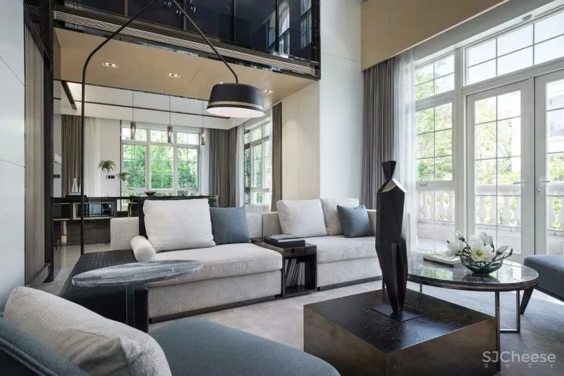 600㎡极致高级灰别墅