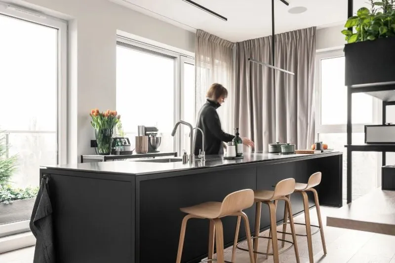 Interno Iza Gajewska新作|现代主义家庭美感