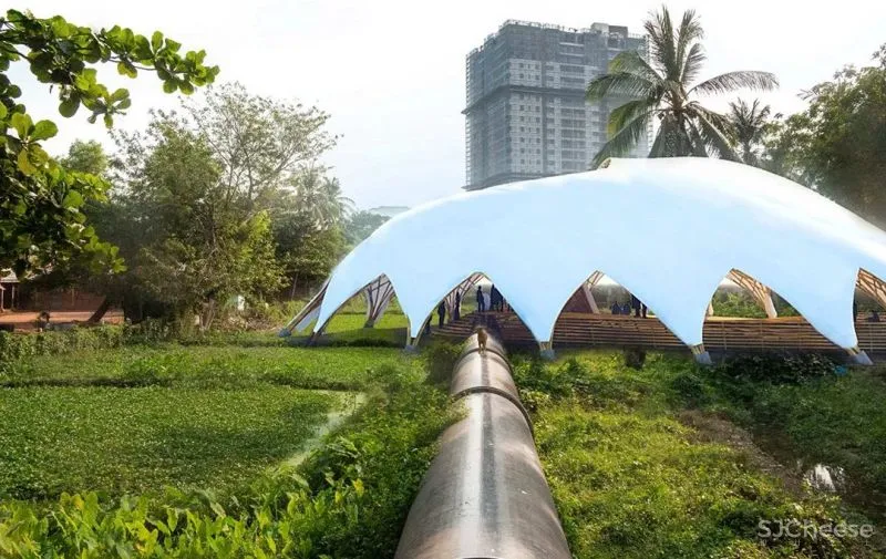 曾师从扎哈,他打造的治愈系山顶度假屋是神仙住的地方