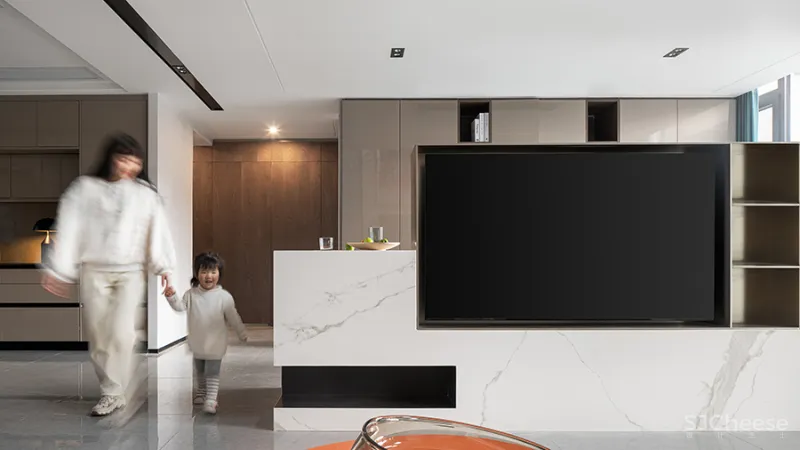 典故空间设计 • 炜岸城|家,流光溢彩地交融与亲密