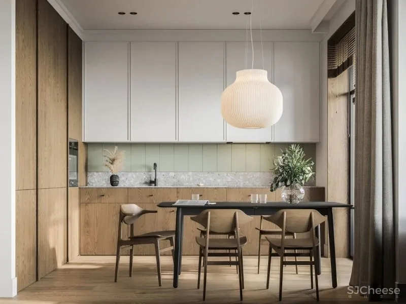 90.2㎡二居室,清新典雅,一种精致的生活姿态!