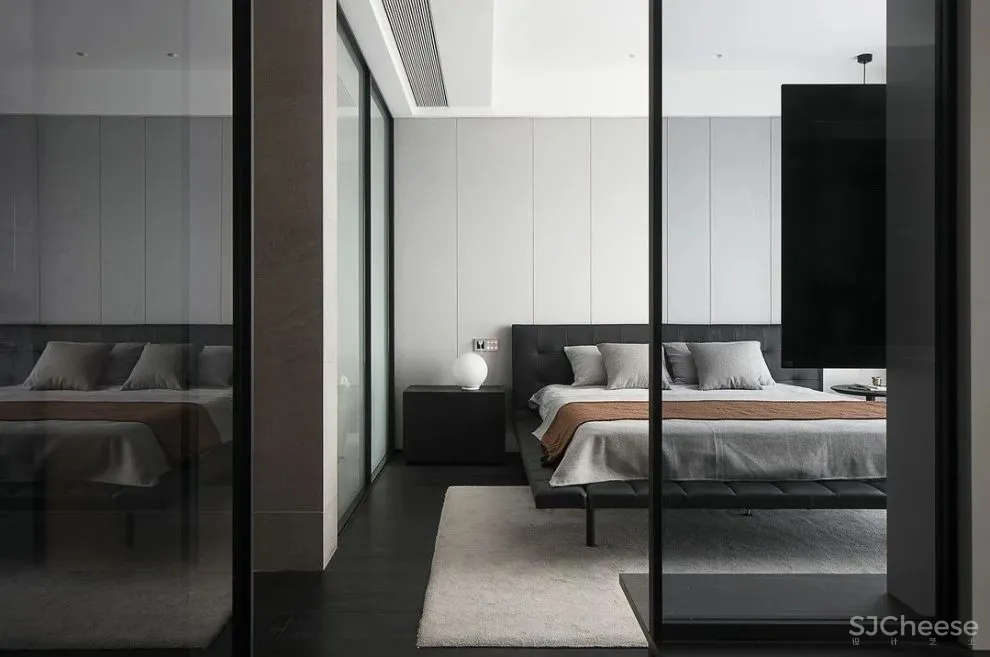 215m² 简约平层,诠释当代静美气质