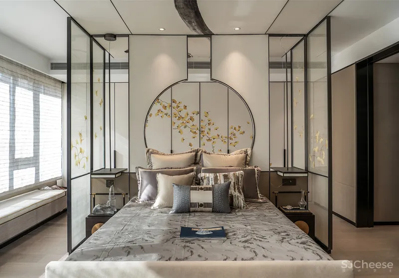 一然美学设计丨401㎡新中式设计，化繁为“简”，纵享悠然！