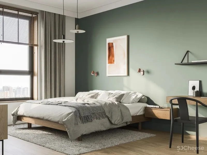 90.2㎡二居室,清新典雅,一种精致的生活姿态!