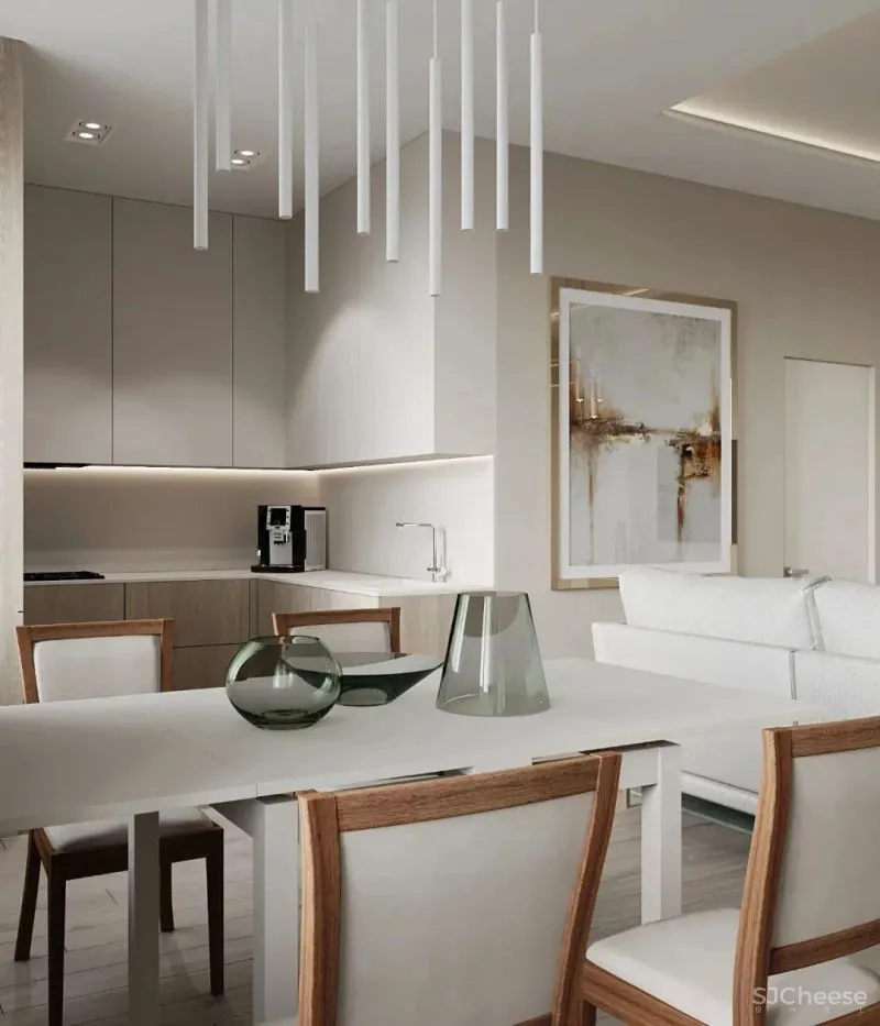 110㎡简约私宅，开放式布局下的纯享空间！