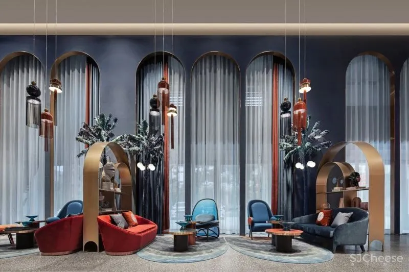 2021年的设计师如果没有点创意,都不好意思设计售楼处了!!!