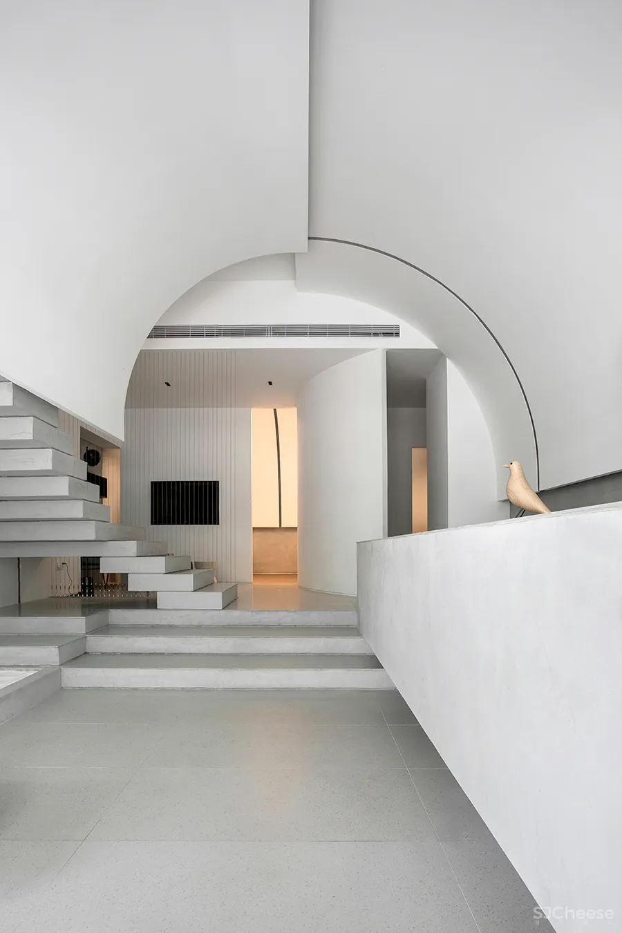 质感建筑设计 • B-M美颜社|营造山丘意境融入街区的美容空间