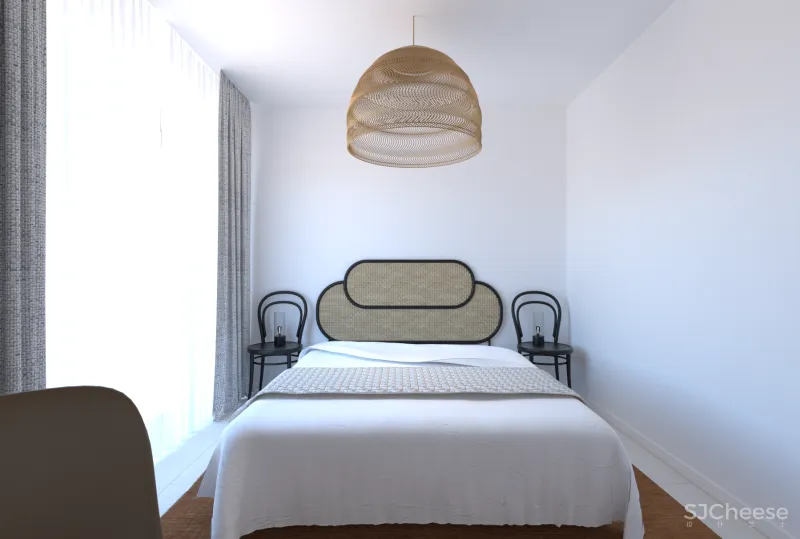 88㎡两居室,木元素用得好,恰到好处的精致