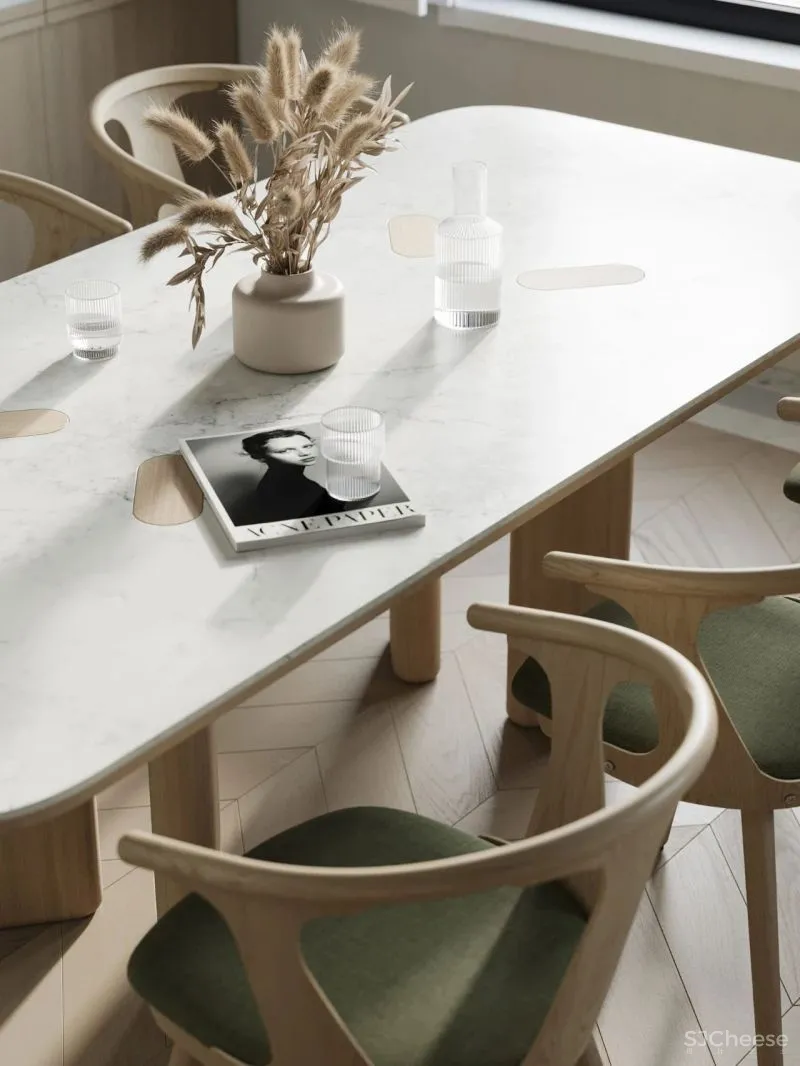 90.2㎡二居室,清新典雅,一种精致的生活姿态!