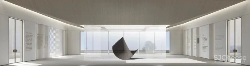 苏州图书馆入驻!这座 2600 ㎡ 售楼处将光线与建筑融合到极致