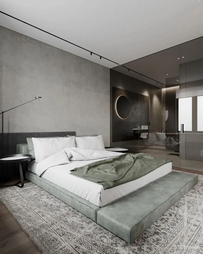 水泥墙应用到家装,“裸”出高级感!