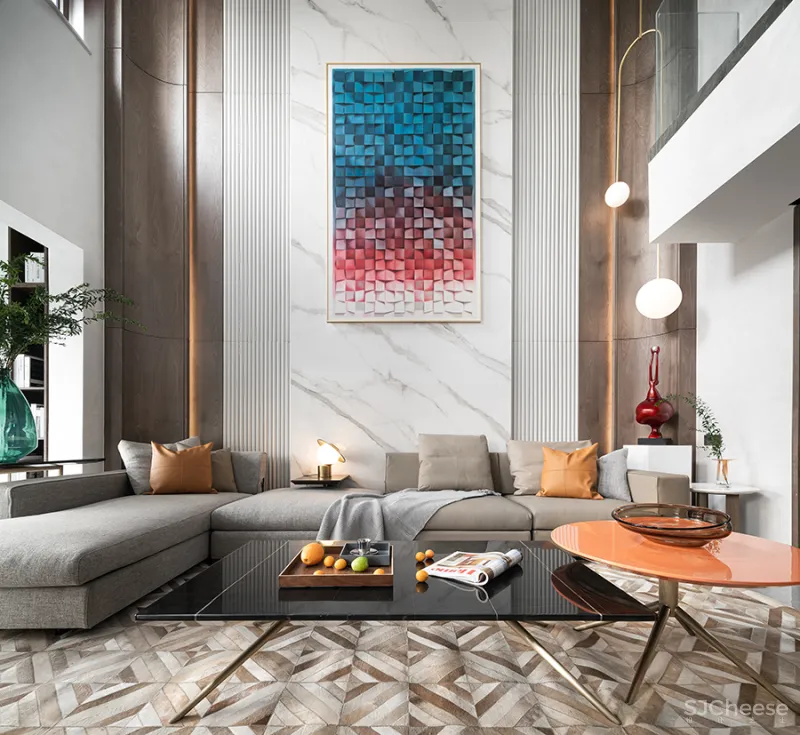 典故空间设计 • 炜岸城|家,流光溢彩地交融与亲密