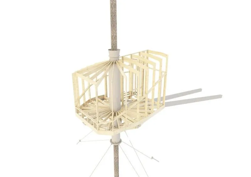 挪威，奥达，木巢 Helen Hard