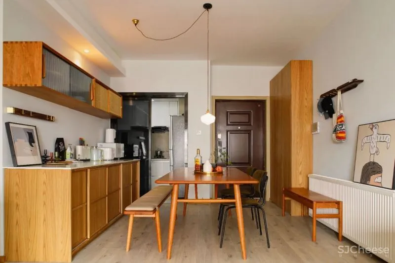 99㎡舒适两人居，舍弃一间房，Get衣帽间 独立工作区！