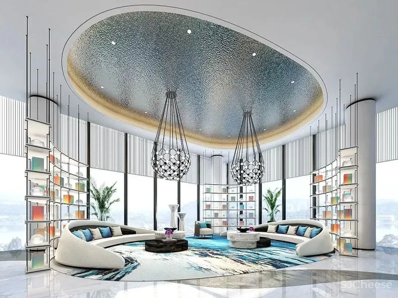 天空之境，自由起舞 ：赣电华府营销中心 六艺源设计