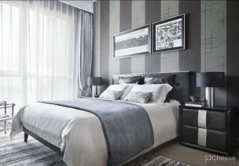 梁志天作品:万科安品园舍别墅,文雅和畅的当代写意 !