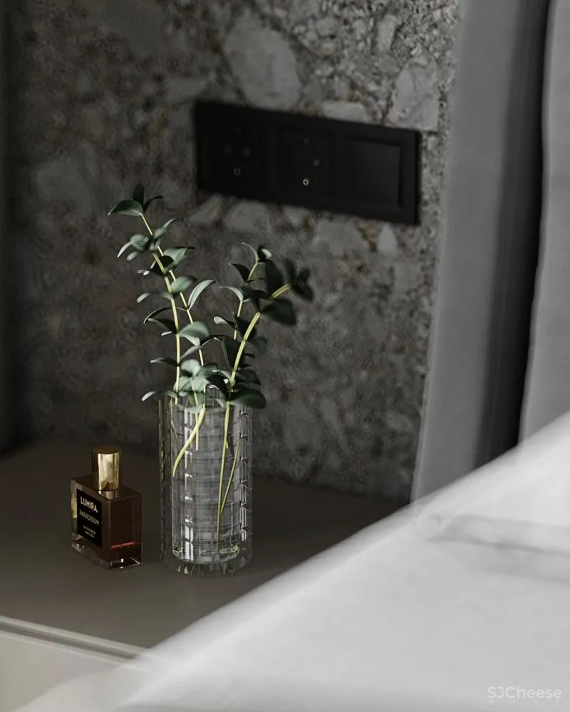 现代简约:一厅三室,灰色 木色,高级!