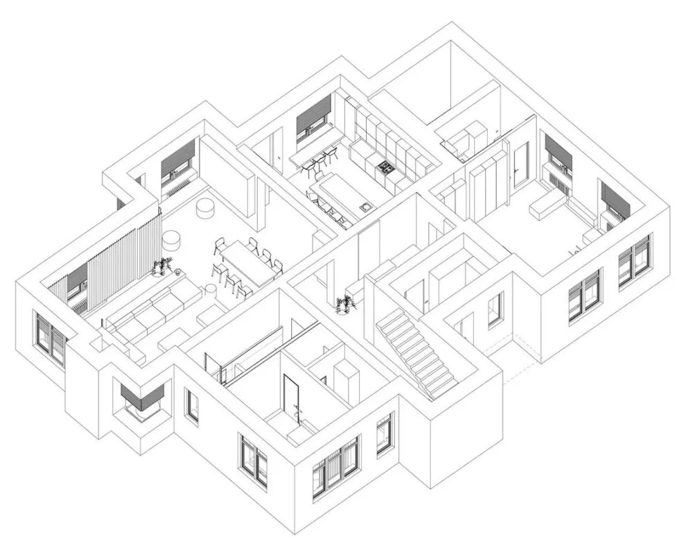 440㎡复式大宅,不可思议的细节!