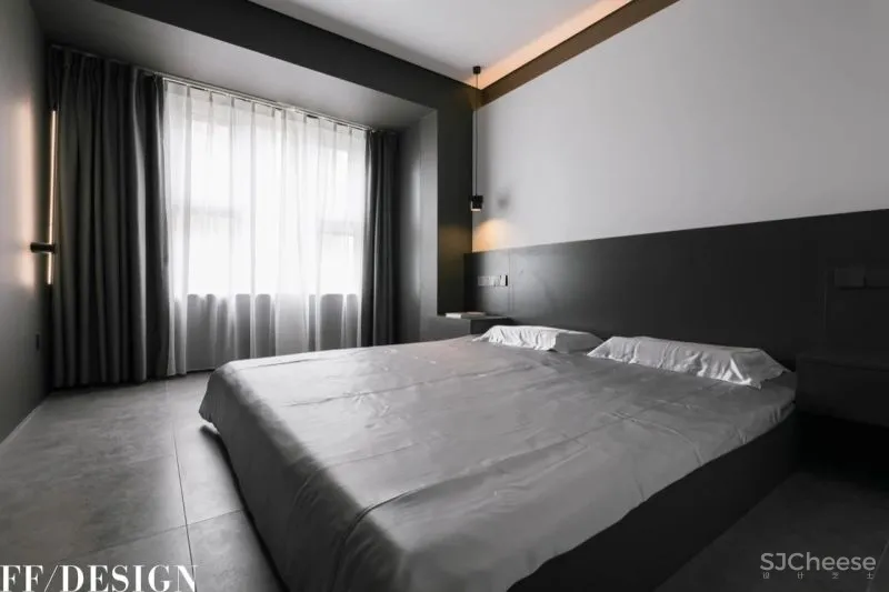 骚动的红 | 明而暖的独居空间