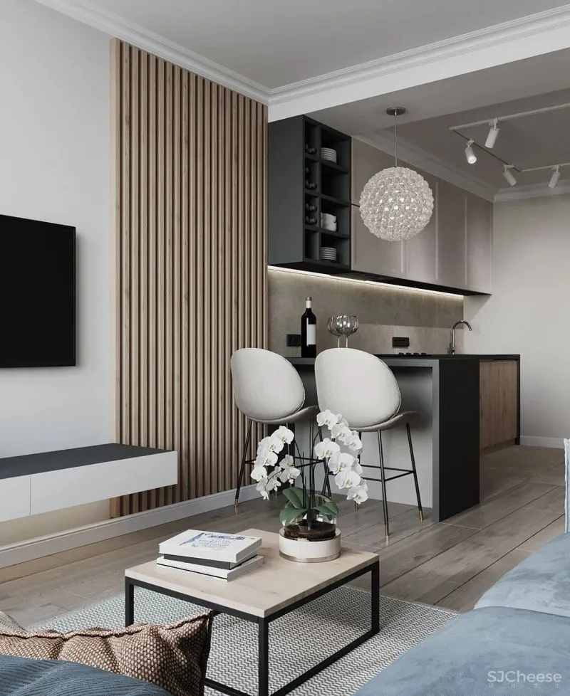 67㎡两居室，三口之家的温馨美宅！