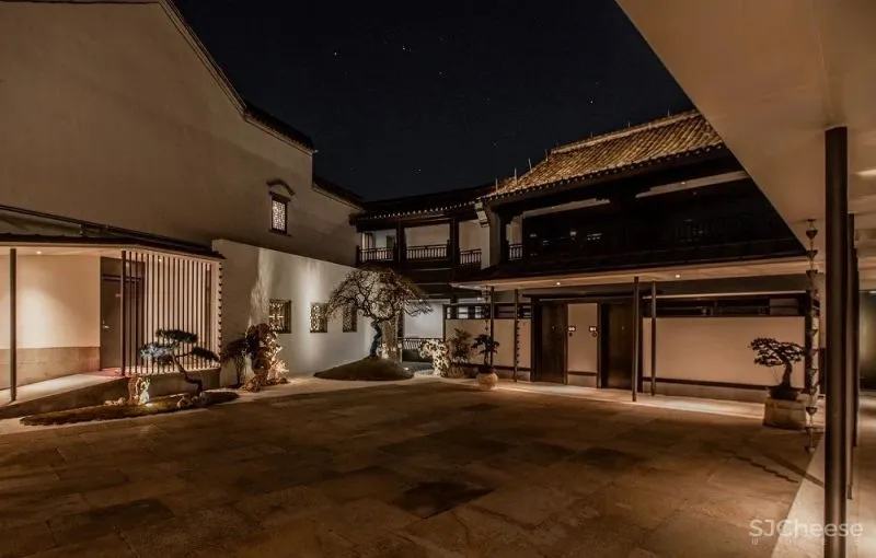 东钱湖畔再现国牌奢华酒店，在隈研吾的美术馆旁，建了一座日式庭院