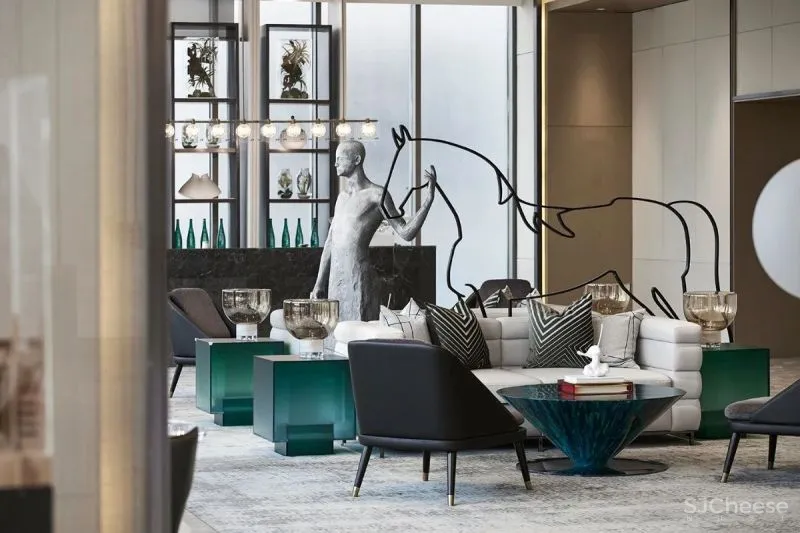 WTD.威尔森新作 成都保利「和光逸境」销售中心-下叠样板房设计