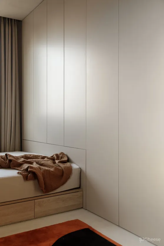 64㎡也能实现顶配侘寂风?