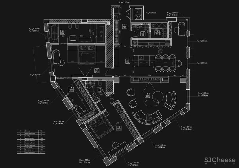 160㎡高级空间,是你梦想中的家吗?