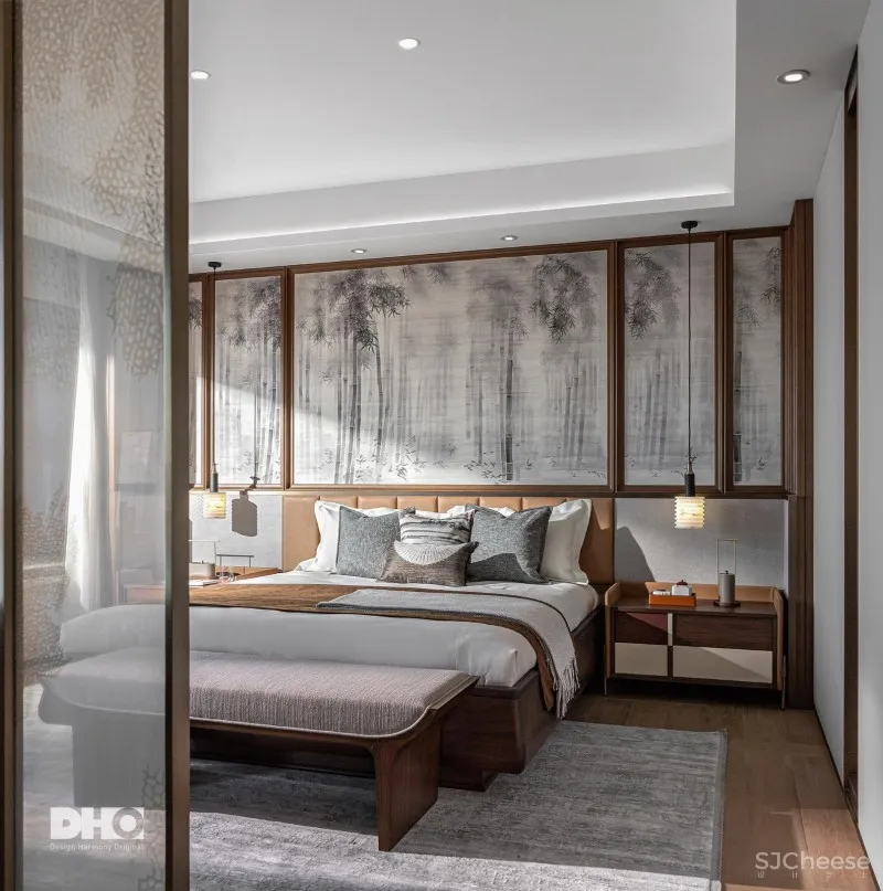 DHO国际设计|品东方典雅 奏礼乐春秋 大平层样板间