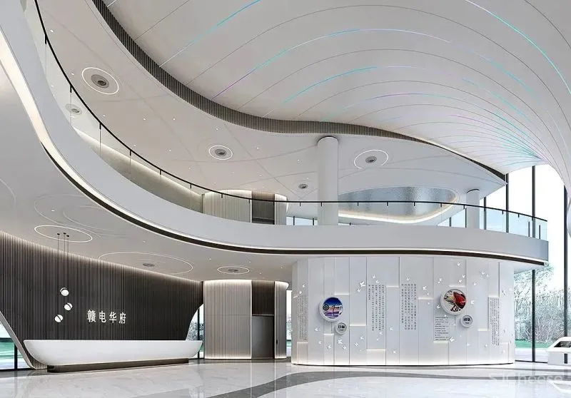 天空之境，自由起舞 ：赣电华府营销中心 六艺源设计